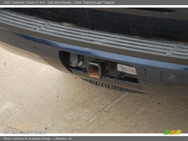 Dark Blue Metallic / Dark Titanium/Light Titanium 2007 Chevrolet Tahoe LT 4x4