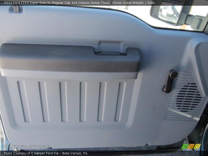 Door Panel of 2011 F350 Super Duty XL Regular Cab 4x4 Chassis Dump Truck