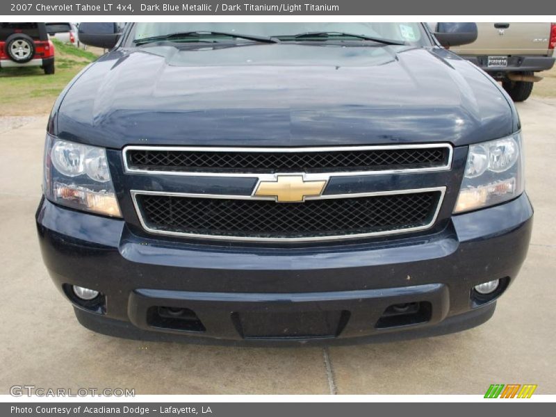 Dark Blue Metallic / Dark Titanium/Light Titanium 2007 Chevrolet Tahoe LT 4x4