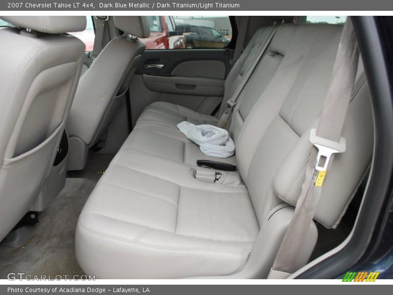 Dark Blue Metallic / Dark Titanium/Light Titanium 2007 Chevrolet Tahoe LT 4x4