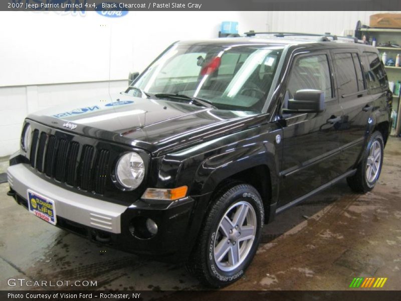 Black Clearcoat / Pastel Slate Gray 2007 Jeep Patriot Limited 4x4