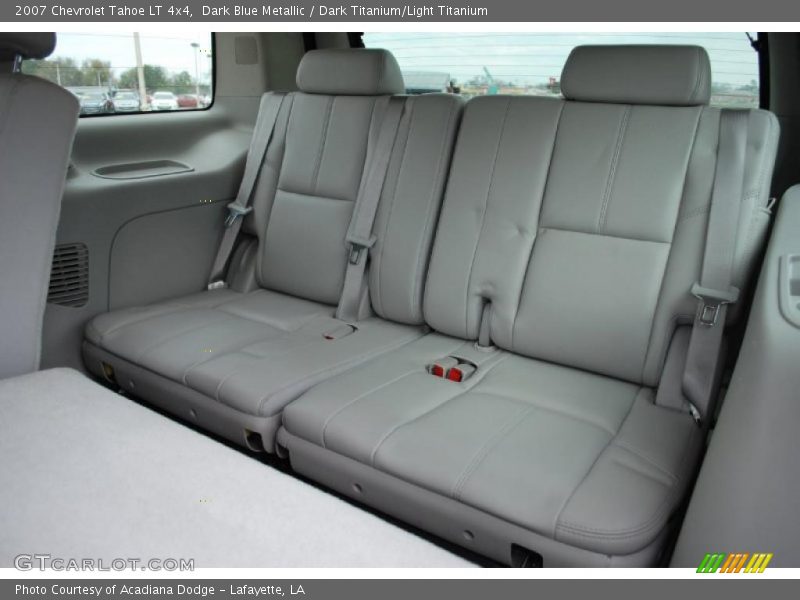 Dark Blue Metallic / Dark Titanium/Light Titanium 2007 Chevrolet Tahoe LT 4x4