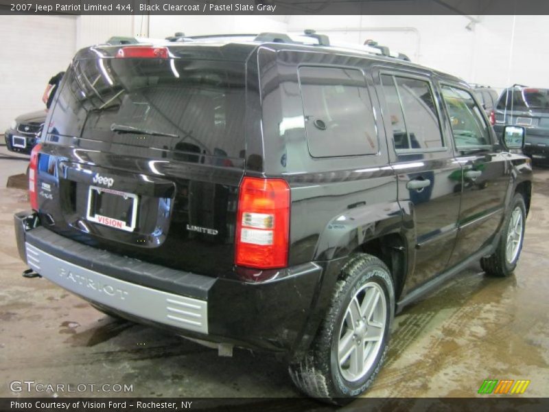 Black Clearcoat / Pastel Slate Gray 2007 Jeep Patriot Limited 4x4