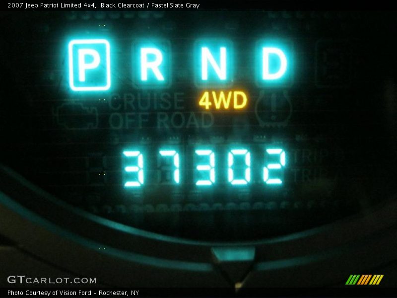 Black Clearcoat / Pastel Slate Gray 2007 Jeep Patriot Limited 4x4