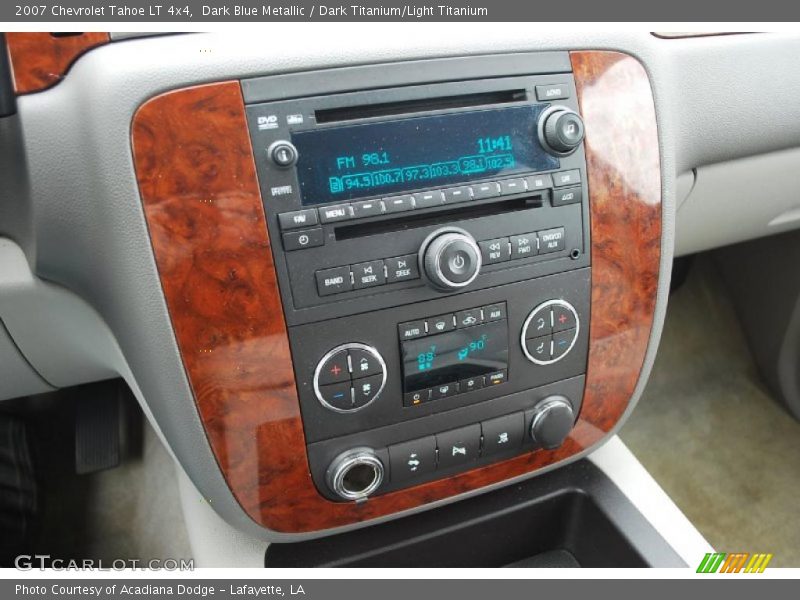 Dark Blue Metallic / Dark Titanium/Light Titanium 2007 Chevrolet Tahoe LT 4x4