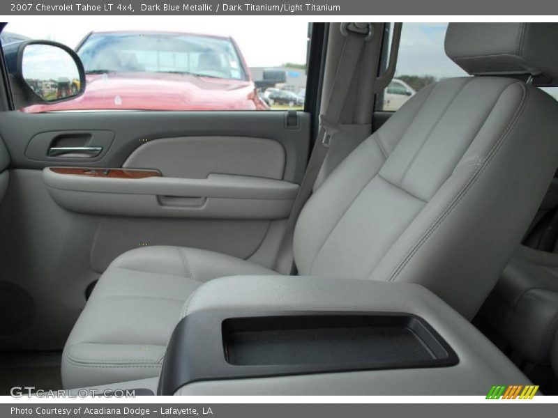 Dark Blue Metallic / Dark Titanium/Light Titanium 2007 Chevrolet Tahoe LT 4x4