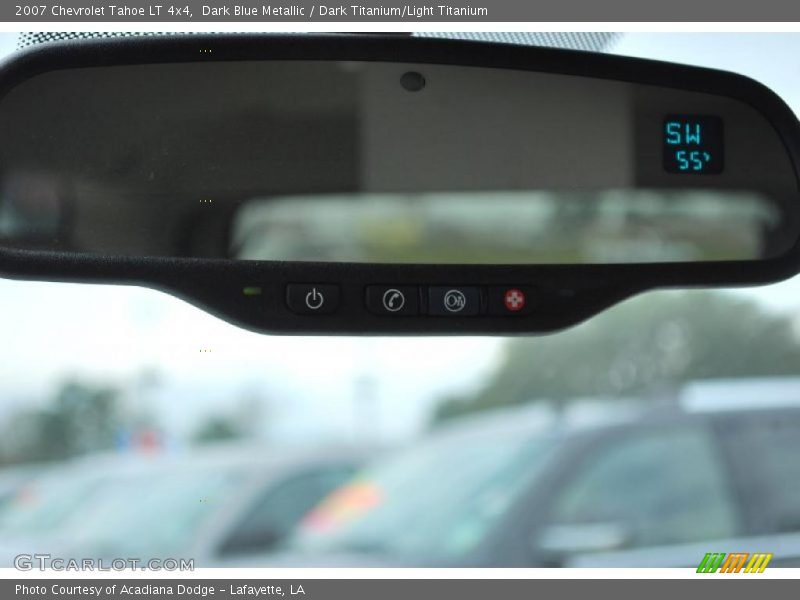 Dark Blue Metallic / Dark Titanium/Light Titanium 2007 Chevrolet Tahoe LT 4x4