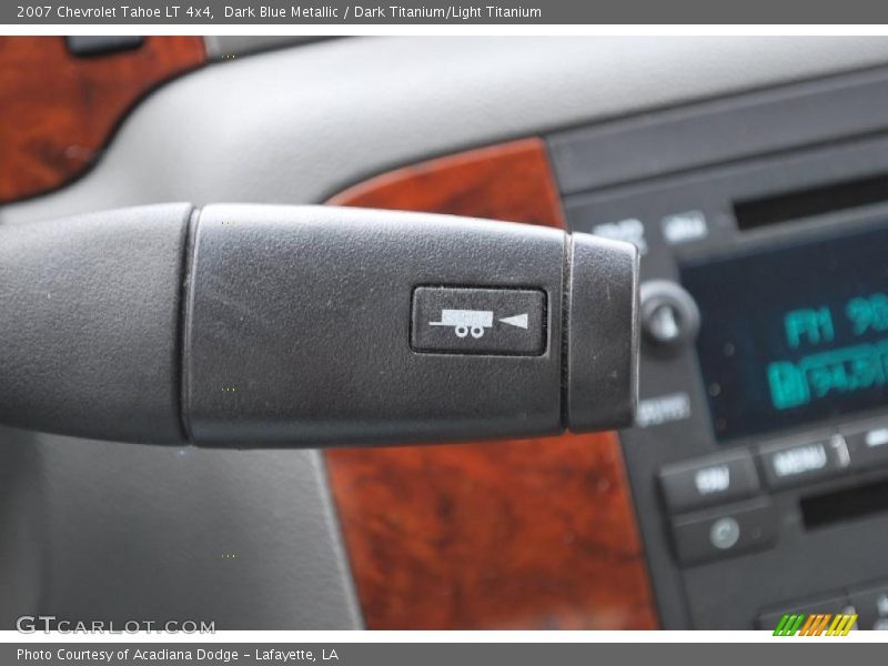 Dark Blue Metallic / Dark Titanium/Light Titanium 2007 Chevrolet Tahoe LT 4x4