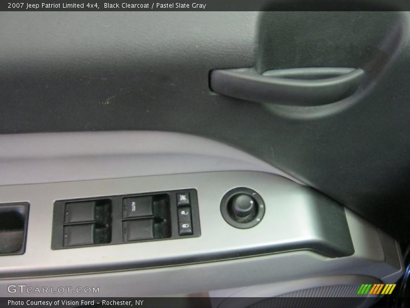 Black Clearcoat / Pastel Slate Gray 2007 Jeep Patriot Limited 4x4