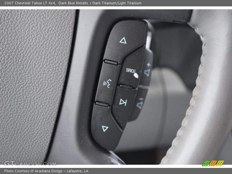 Dark Blue Metallic / Dark Titanium/Light Titanium 2007 Chevrolet Tahoe LT 4x4