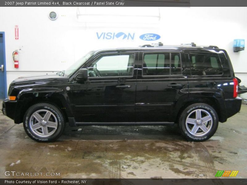 Black Clearcoat / Pastel Slate Gray 2007 Jeep Patriot Limited 4x4