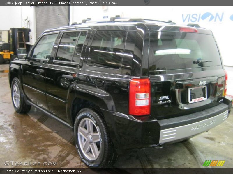 Black Clearcoat / Pastel Slate Gray 2007 Jeep Patriot Limited 4x4