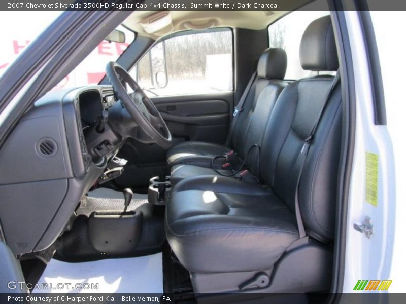  2007 Silverado 3500HD Regular Cab 4x4 Chassis Dark Charcoal Interior