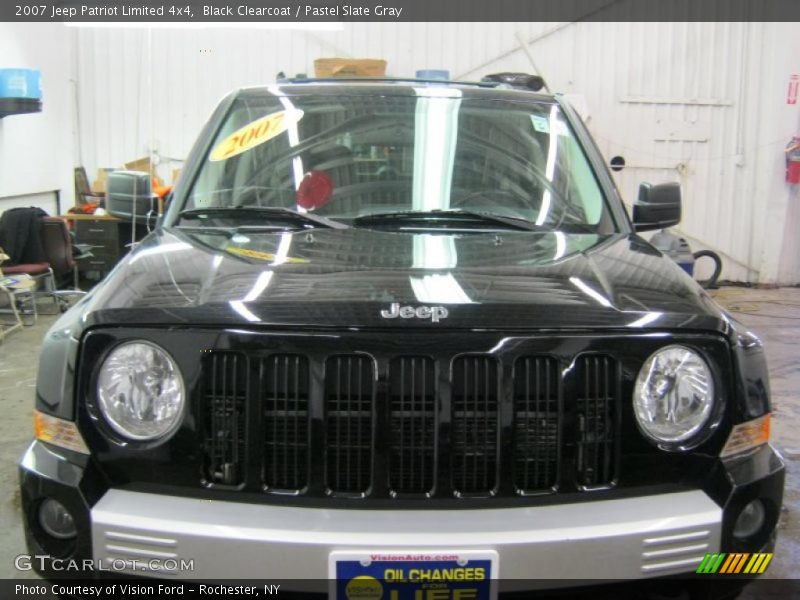 Black Clearcoat / Pastel Slate Gray 2007 Jeep Patriot Limited 4x4