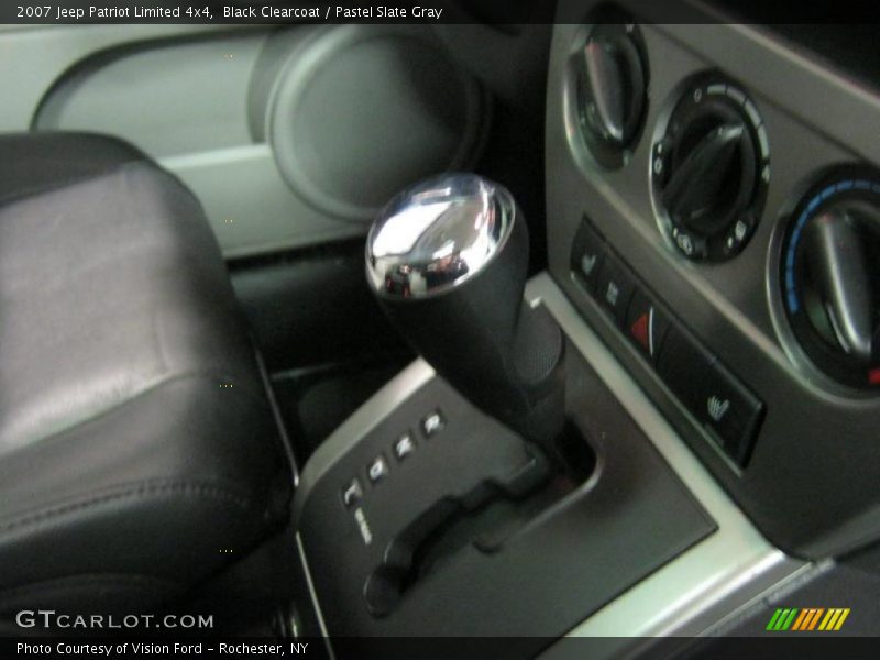 Black Clearcoat / Pastel Slate Gray 2007 Jeep Patriot Limited 4x4