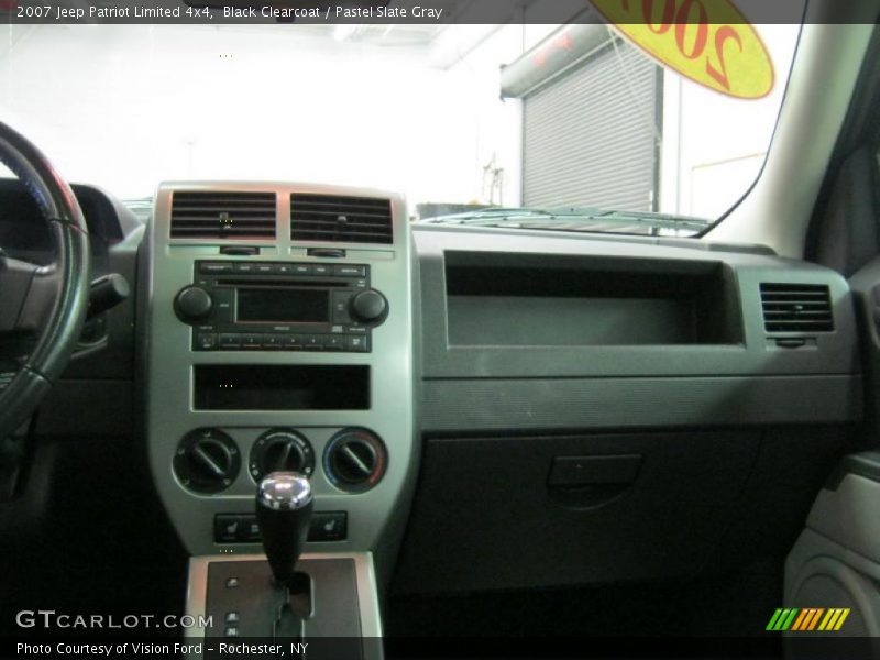 Black Clearcoat / Pastel Slate Gray 2007 Jeep Patriot Limited 4x4