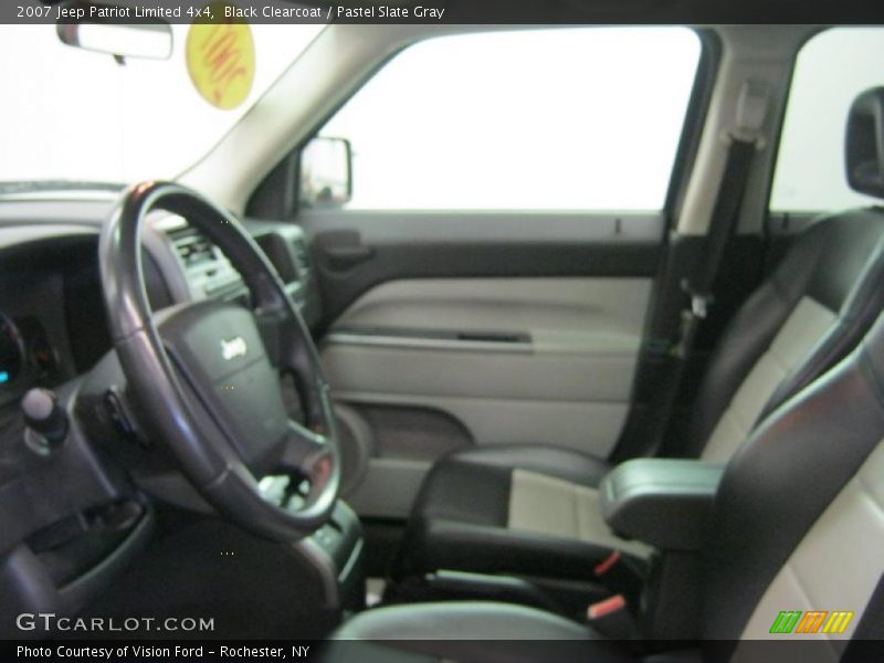 Black Clearcoat / Pastel Slate Gray 2007 Jeep Patriot Limited 4x4