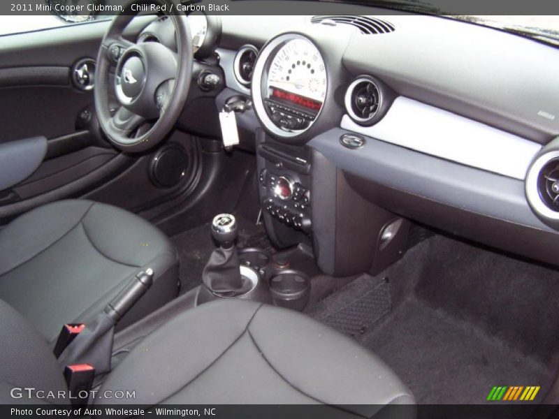  2011 Cooper Clubman Carbon Black Interior