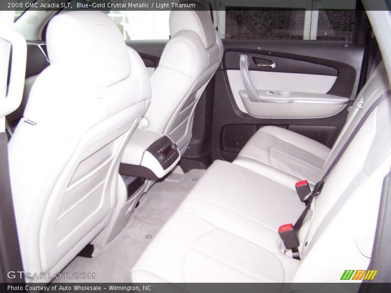 Blue-Gold Crystal Metallic / Light Titanium 2008 GMC Acadia SLT