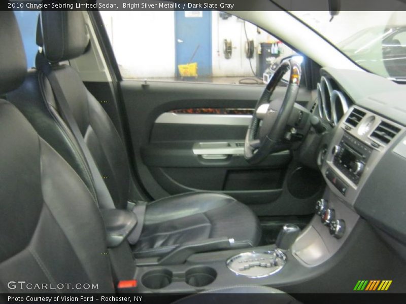 Bright Silver Metallic / Dark Slate Gray 2010 Chrysler Sebring Limited Sedan