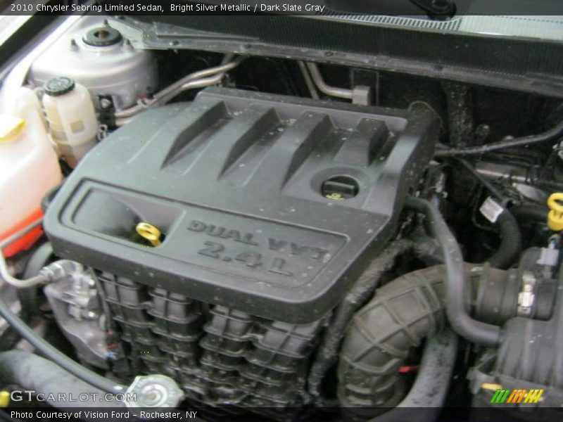 Bright Silver Metallic / Dark Slate Gray 2010 Chrysler Sebring Limited Sedan