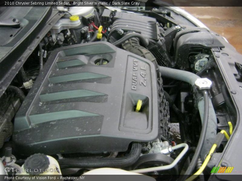 Bright Silver Metallic / Dark Slate Gray 2010 Chrysler Sebring Limited Sedan
