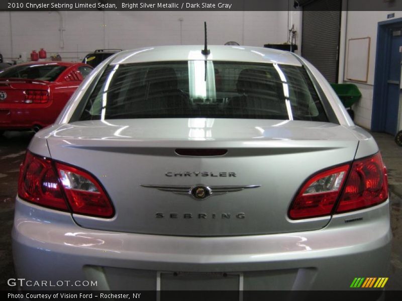 Bright Silver Metallic / Dark Slate Gray 2010 Chrysler Sebring Limited Sedan