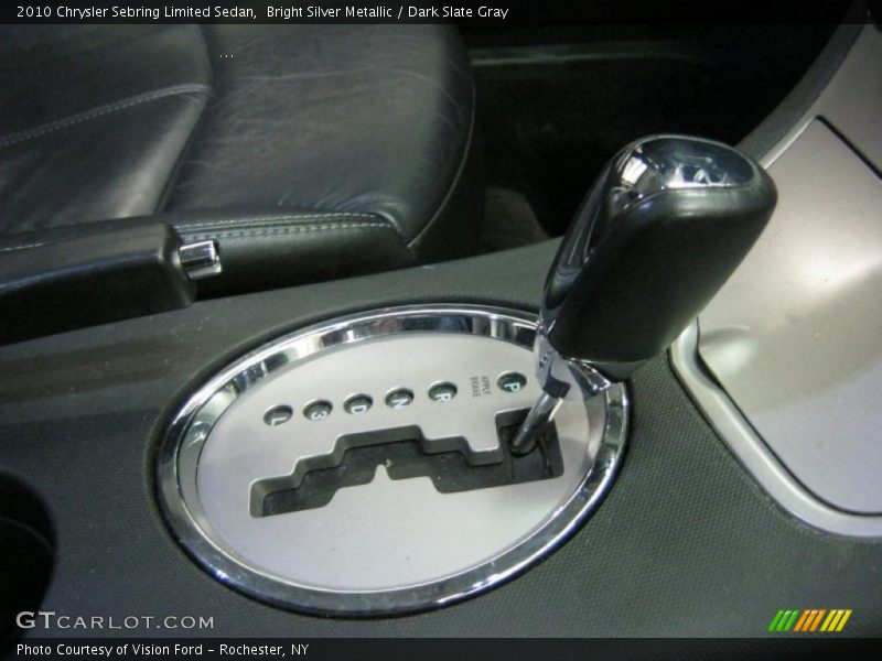 Bright Silver Metallic / Dark Slate Gray 2010 Chrysler Sebring Limited Sedan