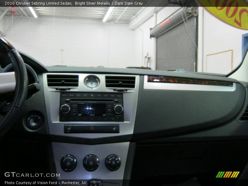 Bright Silver Metallic / Dark Slate Gray 2010 Chrysler Sebring Limited Sedan