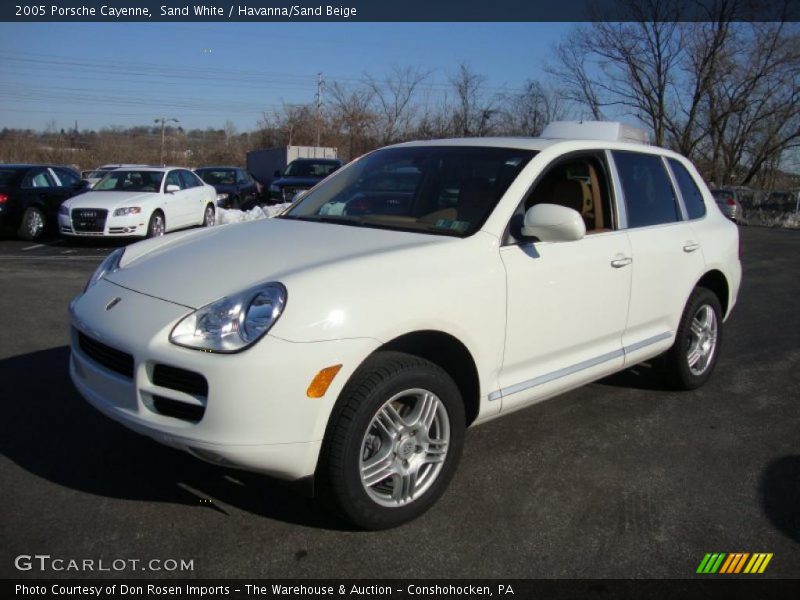 Sand White / Havanna/Sand Beige 2005 Porsche Cayenne
