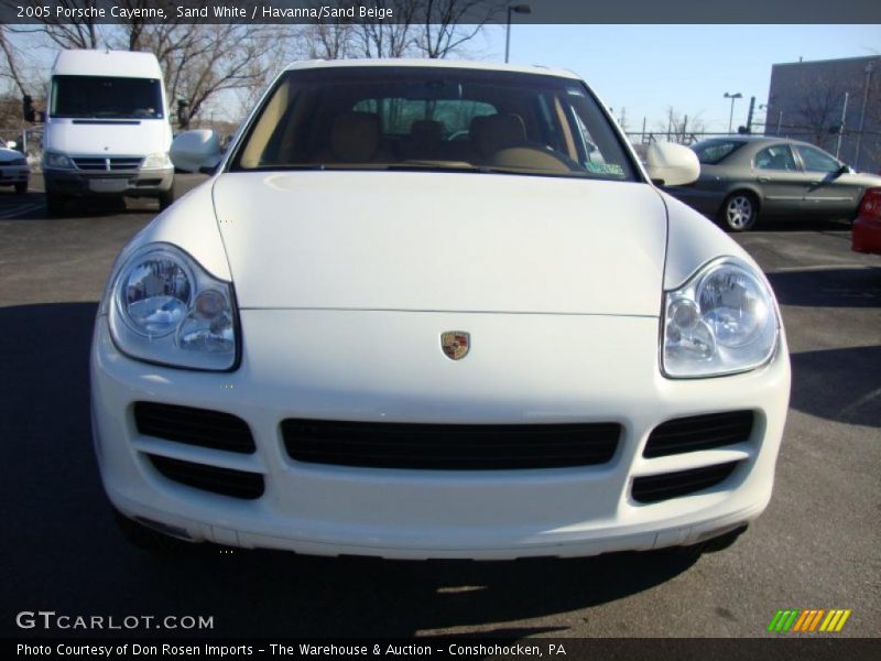 Sand White / Havanna/Sand Beige 2005 Porsche Cayenne