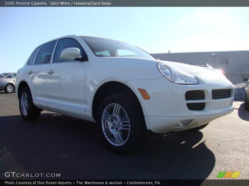 Sand White / Havanna/Sand Beige 2005 Porsche Cayenne