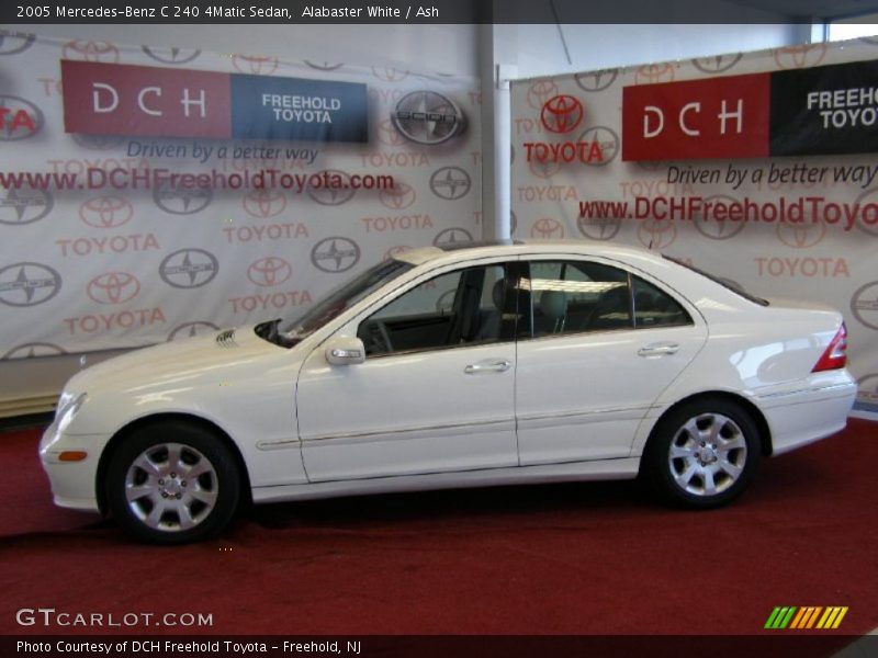 Alabaster White / Ash 2005 Mercedes-Benz C 240 4Matic Sedan