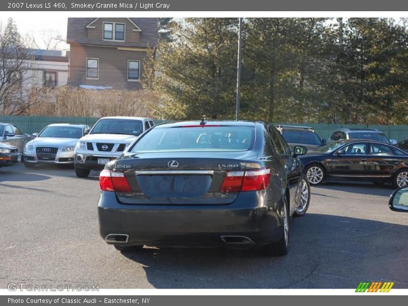 Smokey Granite Mica / Light Gray 2007 Lexus LS 460
