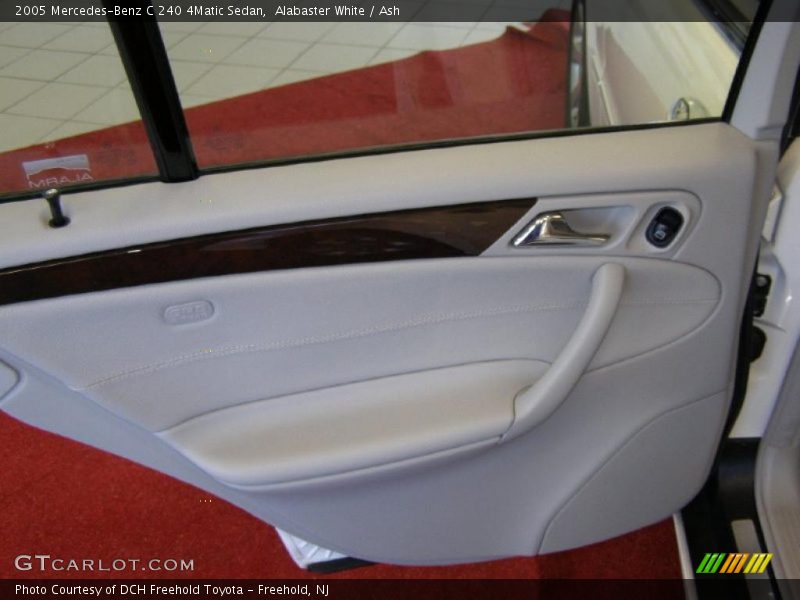 Alabaster White / Ash 2005 Mercedes-Benz C 240 4Matic Sedan
