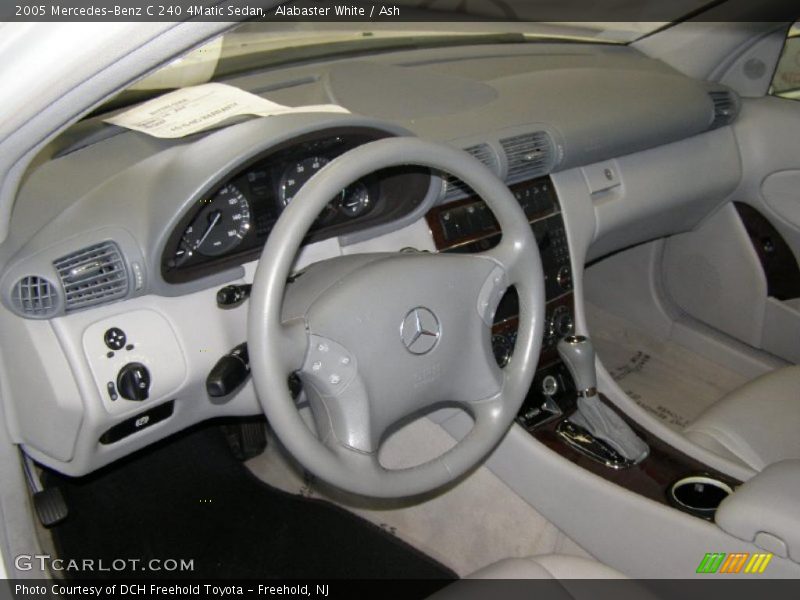Alabaster White / Ash 2005 Mercedes-Benz C 240 4Matic Sedan