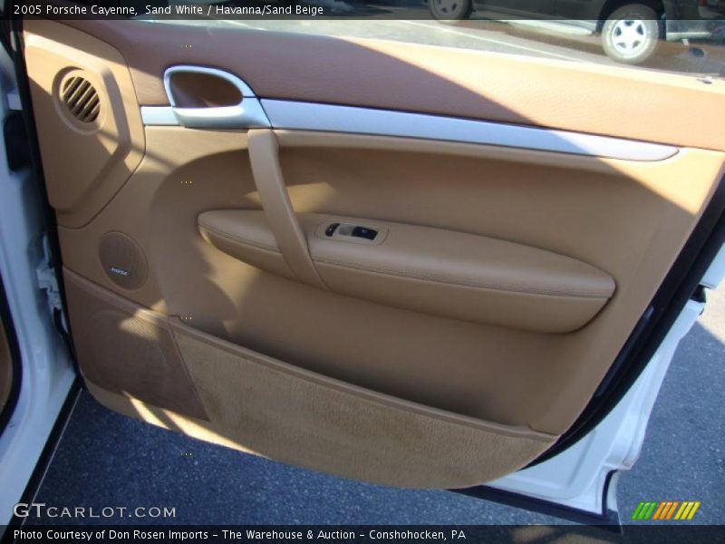 Sand White / Havanna/Sand Beige 2005 Porsche Cayenne