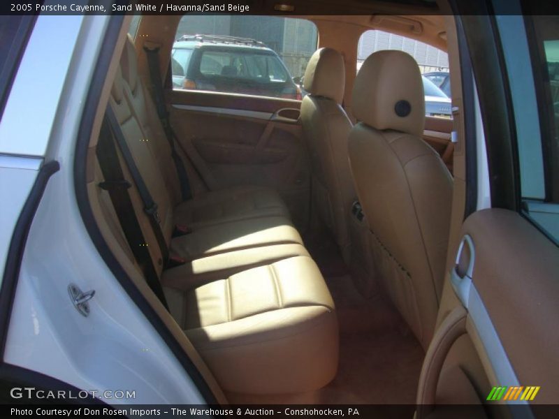 Sand White / Havanna/Sand Beige 2005 Porsche Cayenne
