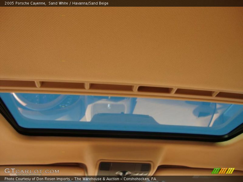 Sand White / Havanna/Sand Beige 2005 Porsche Cayenne