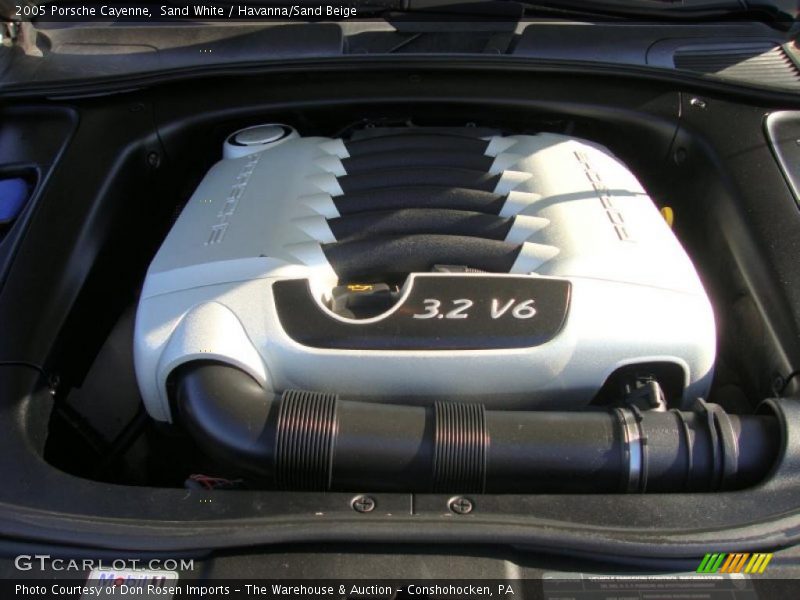 Sand White / Havanna/Sand Beige 2005 Porsche Cayenne