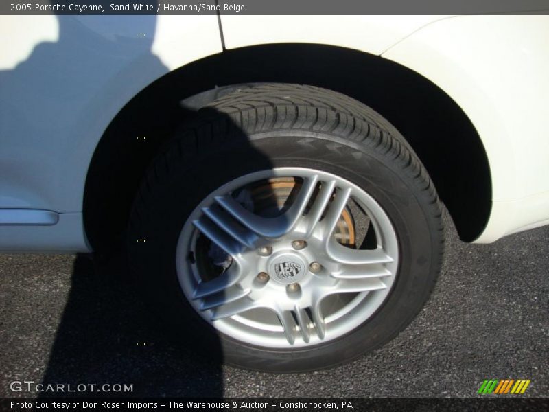 Sand White / Havanna/Sand Beige 2005 Porsche Cayenne