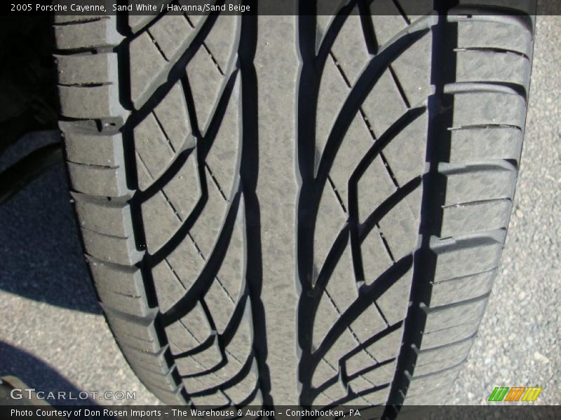 Sand White / Havanna/Sand Beige 2005 Porsche Cayenne