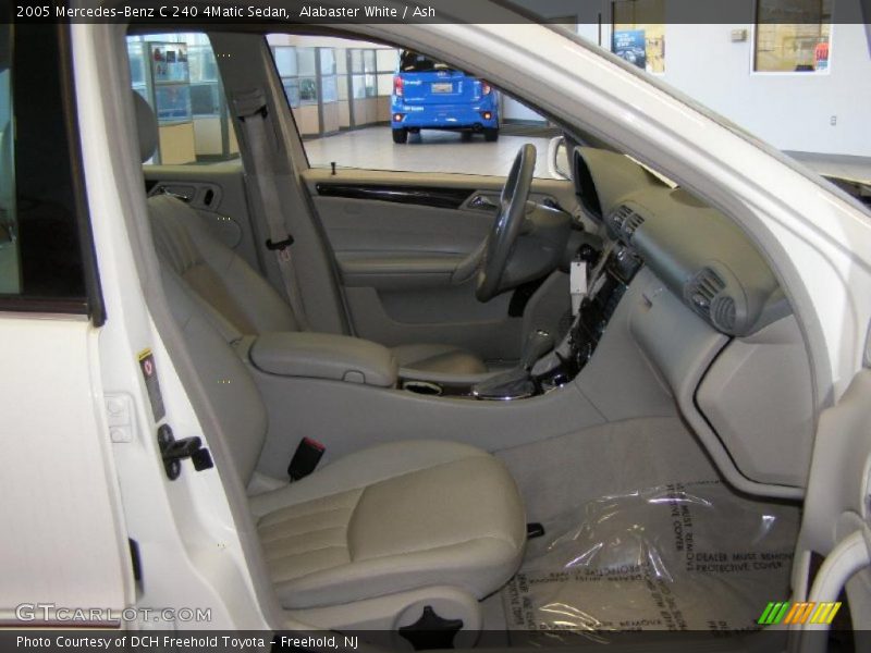 Alabaster White / Ash 2005 Mercedes-Benz C 240 4Matic Sedan
