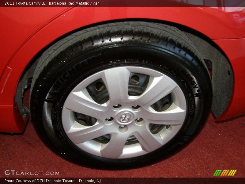 Barcelona Red Metallic / Ash 2011 Toyota Camry LE