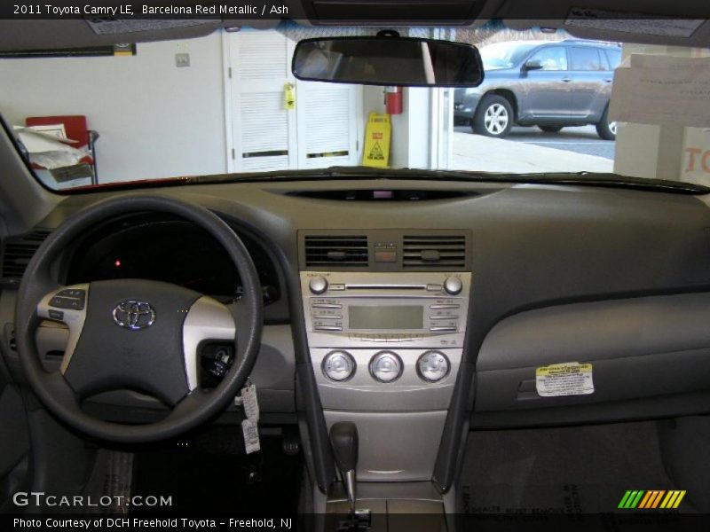 Barcelona Red Metallic / Ash 2011 Toyota Camry LE
