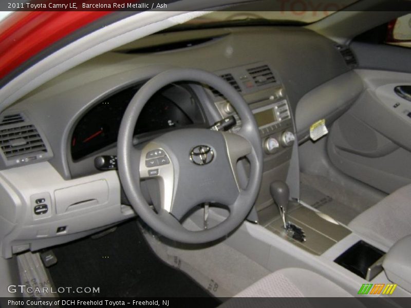 Barcelona Red Metallic / Ash 2011 Toyota Camry LE