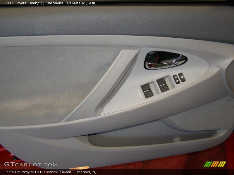 Barcelona Red Metallic / Ash 2011 Toyota Camry LE
