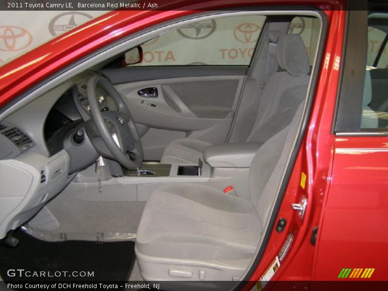 Barcelona Red Metallic / Ash 2011 Toyota Camry LE