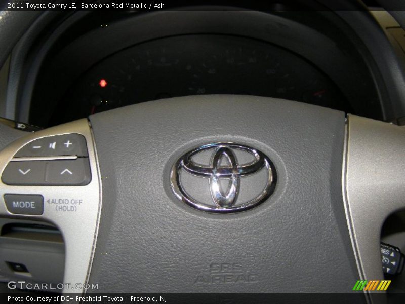 Barcelona Red Metallic / Ash 2011 Toyota Camry LE