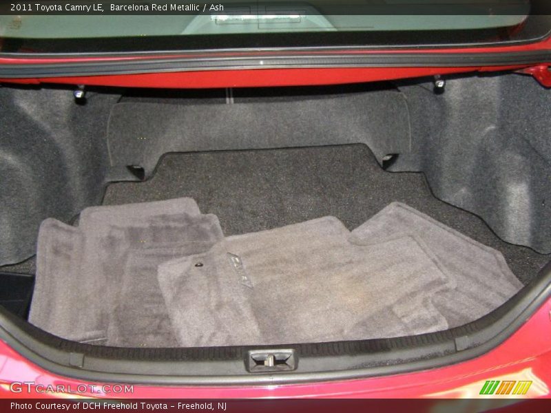 Barcelona Red Metallic / Ash 2011 Toyota Camry LE